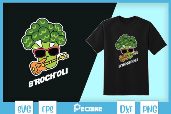 B-Rock-Oli Broccoli Pun SVG