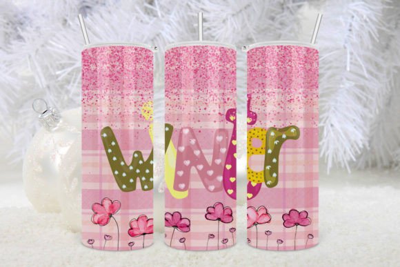 Cute Winter Pink Christmas Tumbler 20Oz