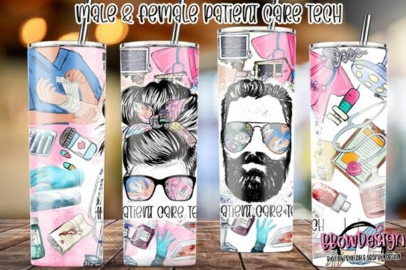 Patient Care Tech Tumbler Wrap 20oz