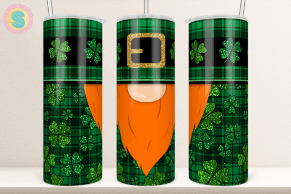 St Patrick’s Leprechaun Tumbler Wrap
